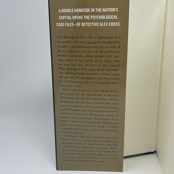 DEADLY CROSS Hardback Book by James Patterson - Picture 3 of 7